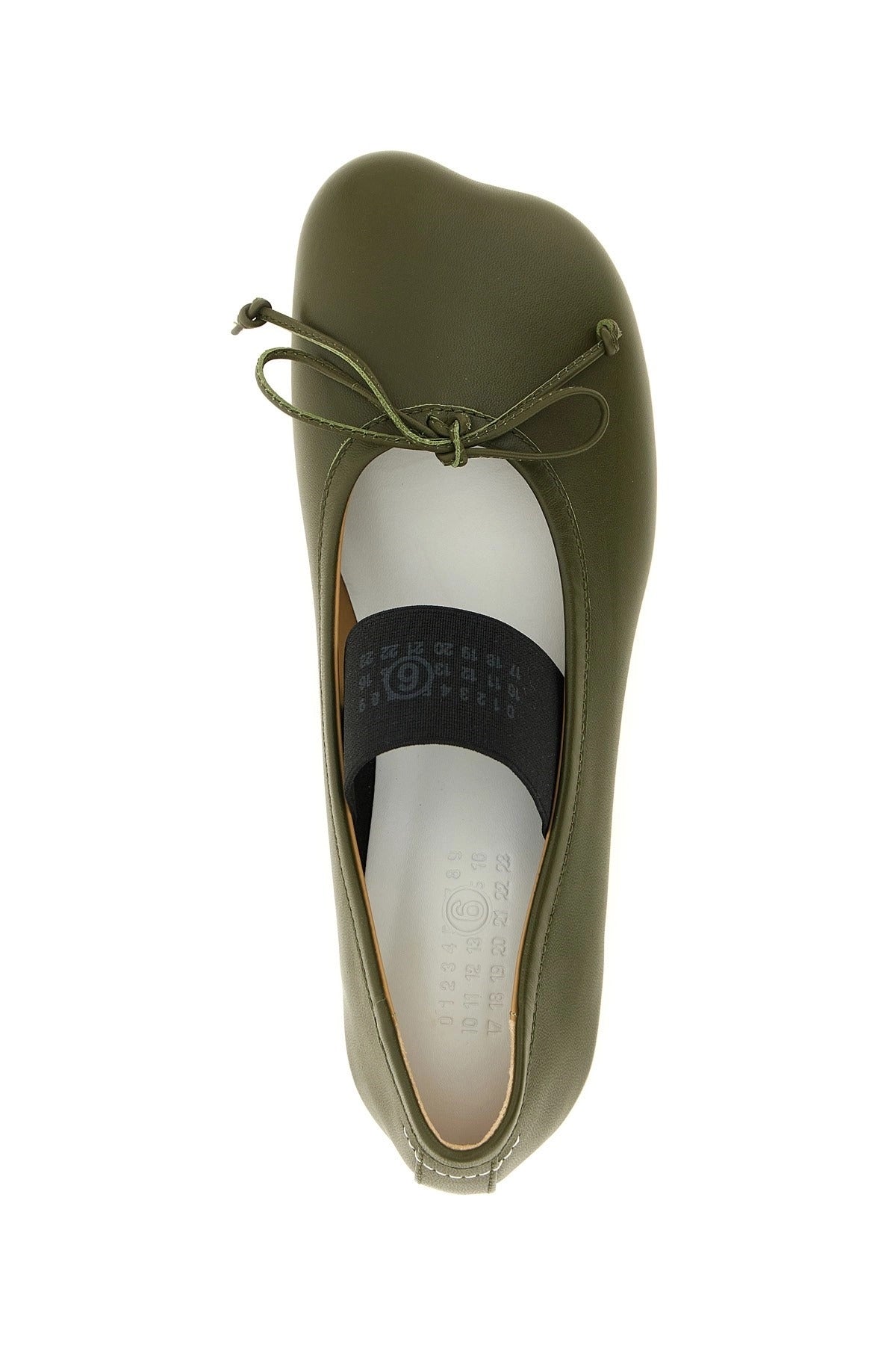 MM6 Maison Margiela Anatomic Numeric Ballet Flats