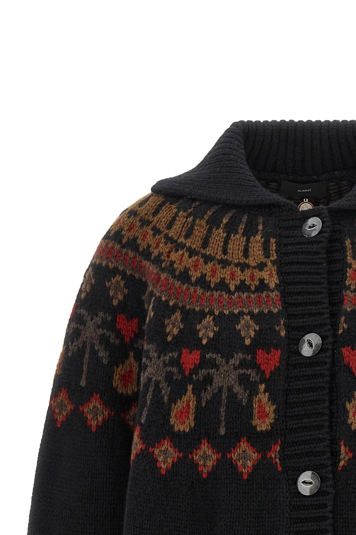 Alanui Sweet Winter Jacquard Cardigan