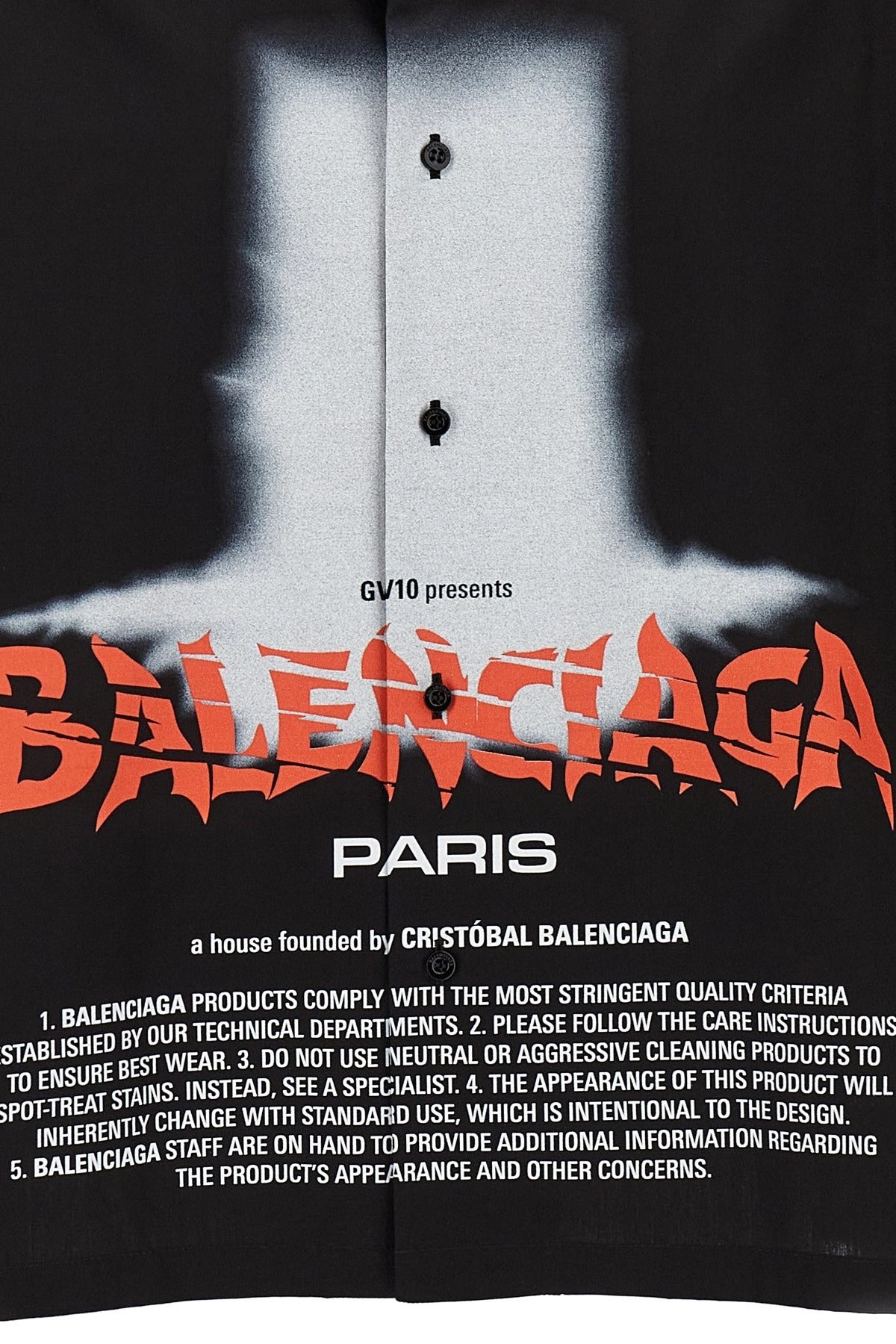 Balenciaga The Door Bowling Shirt