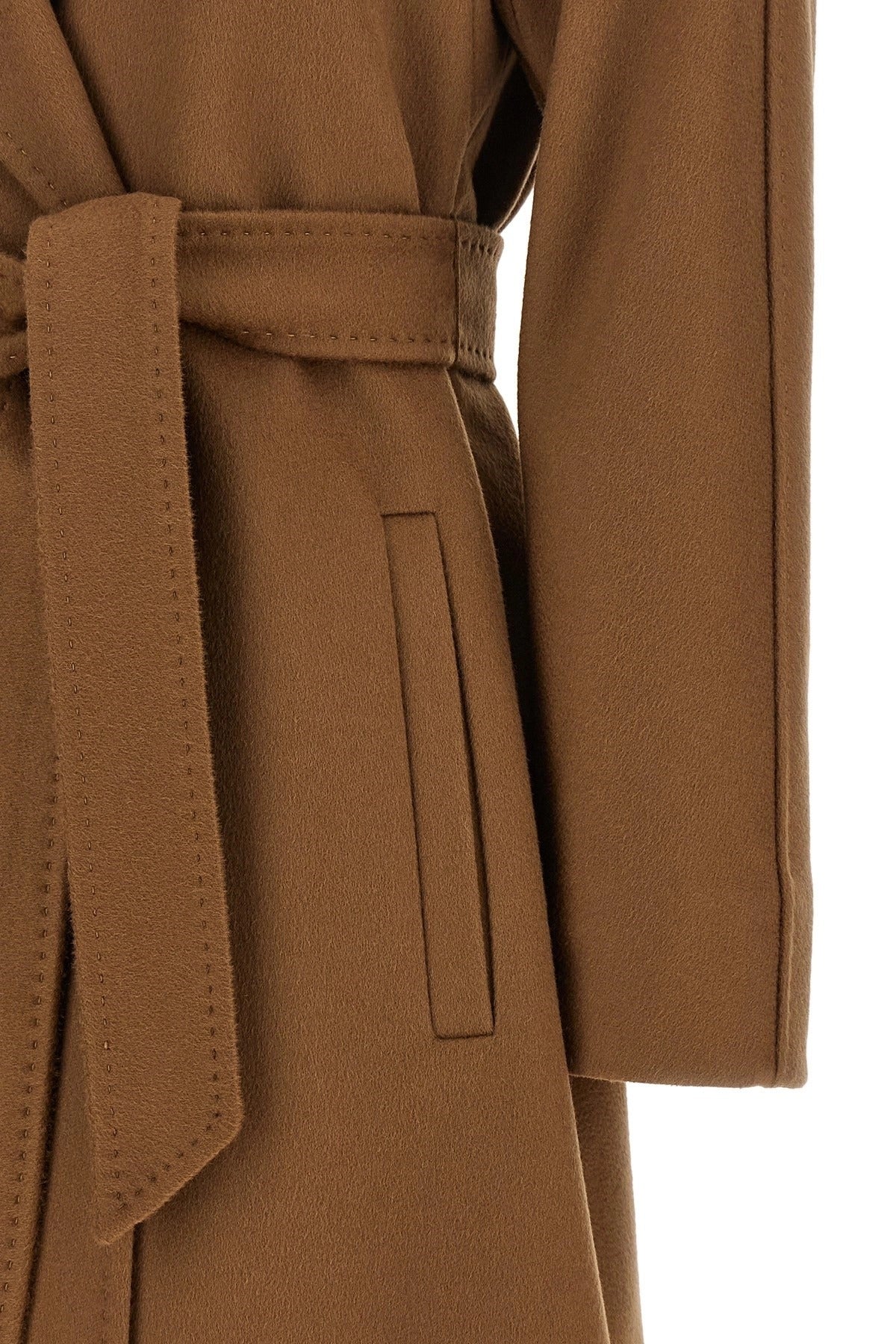 Max Mara Ravenna Wool Belted Coat
