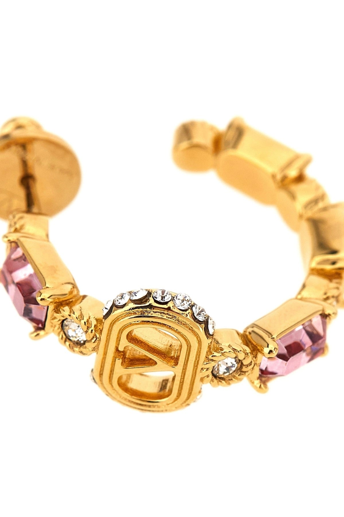 Valentino Garavani Ovalette Rhinestone Earrings