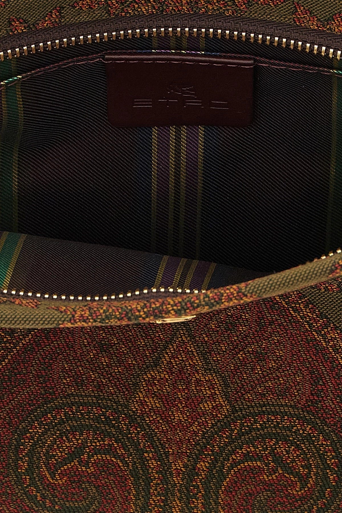 Etro Medium Jacquard Paisley Pouch