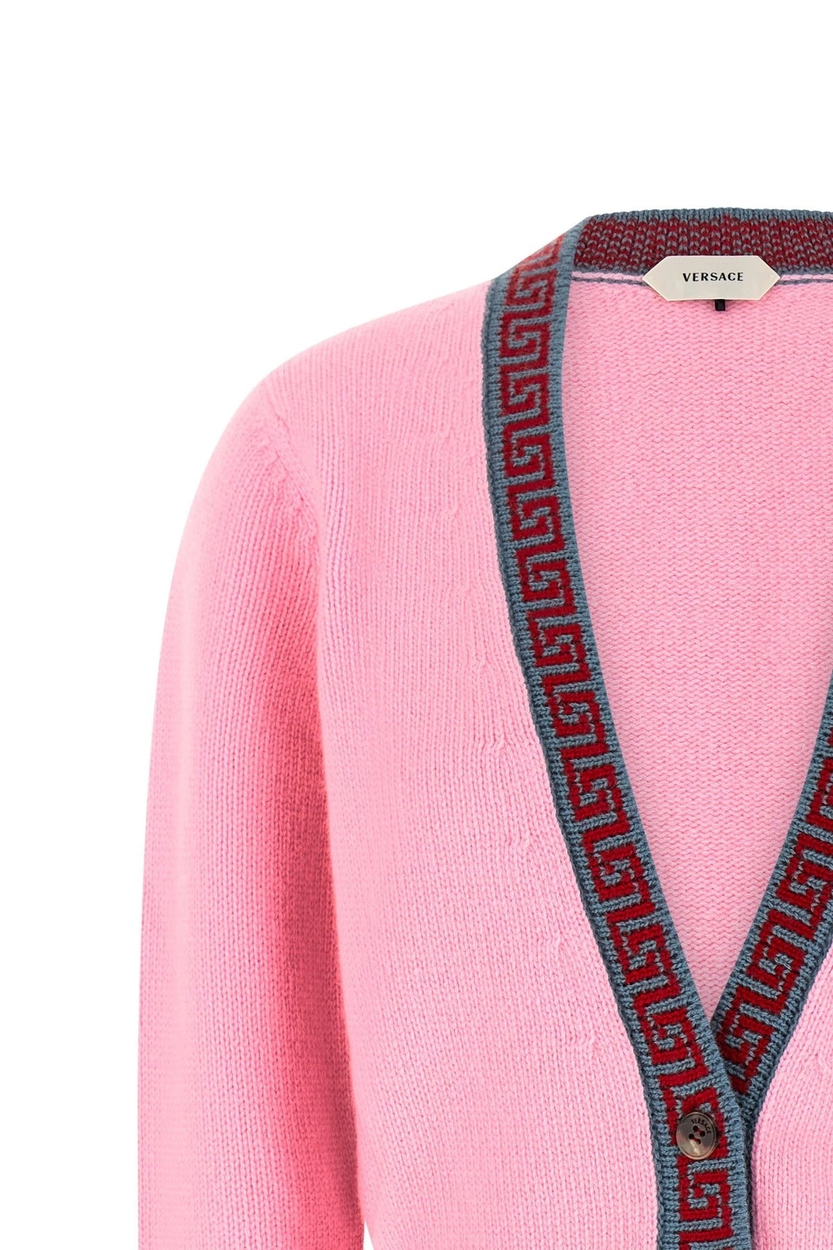 Versace Wool And Cashmere Cardigan