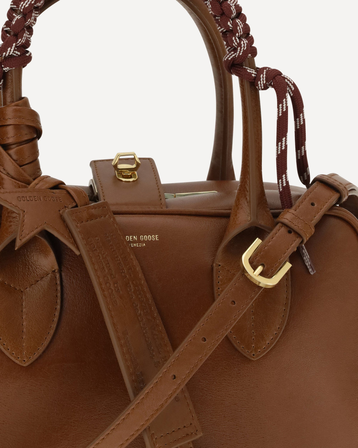 Golden Goose Vita Leather Handbag