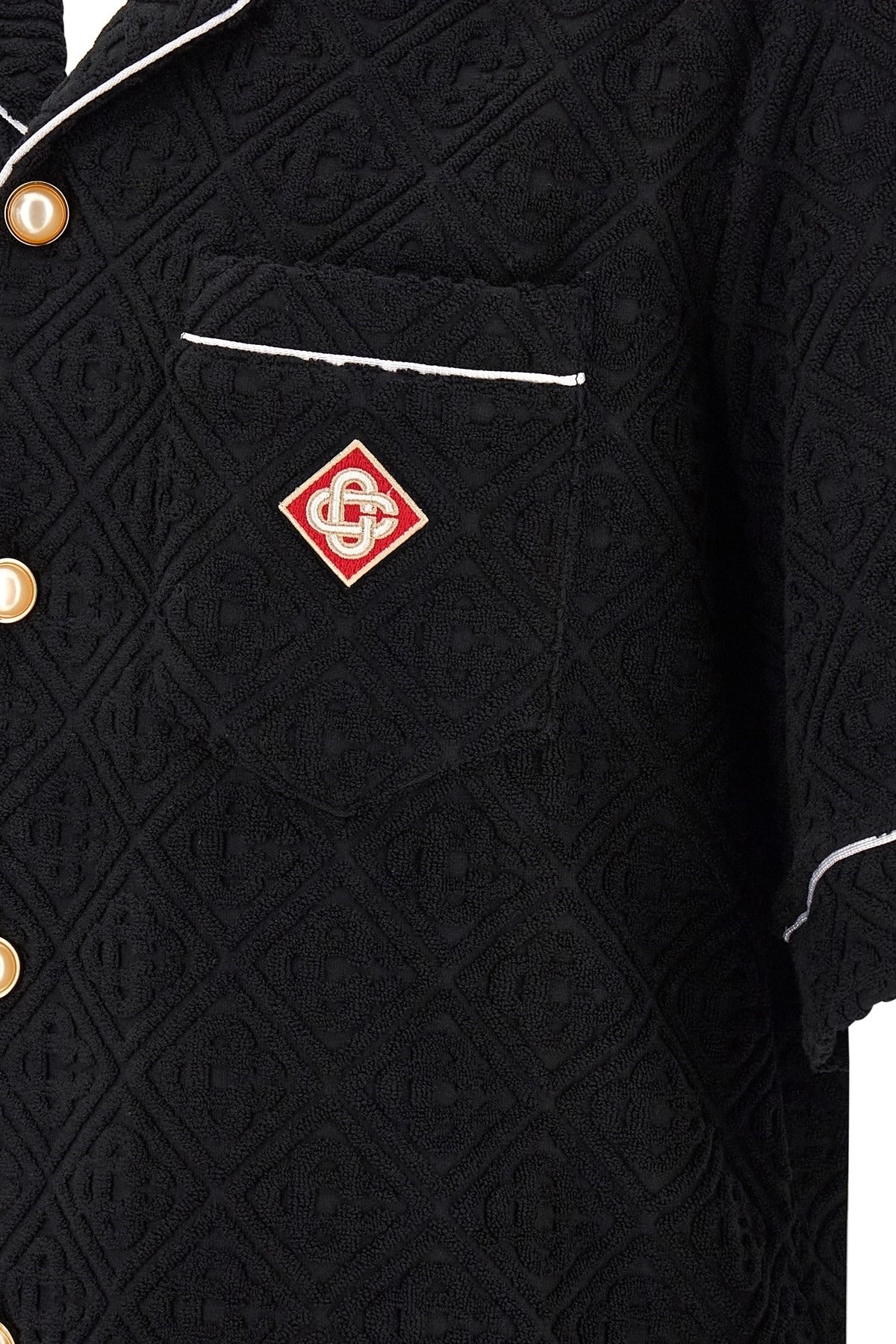 Casablanca Towelling Monogram Shirt