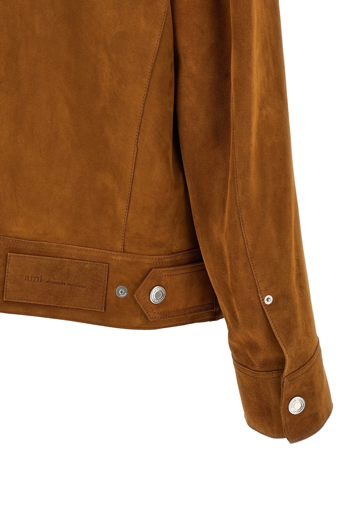 Ami Paris Suede Trucker Jacket