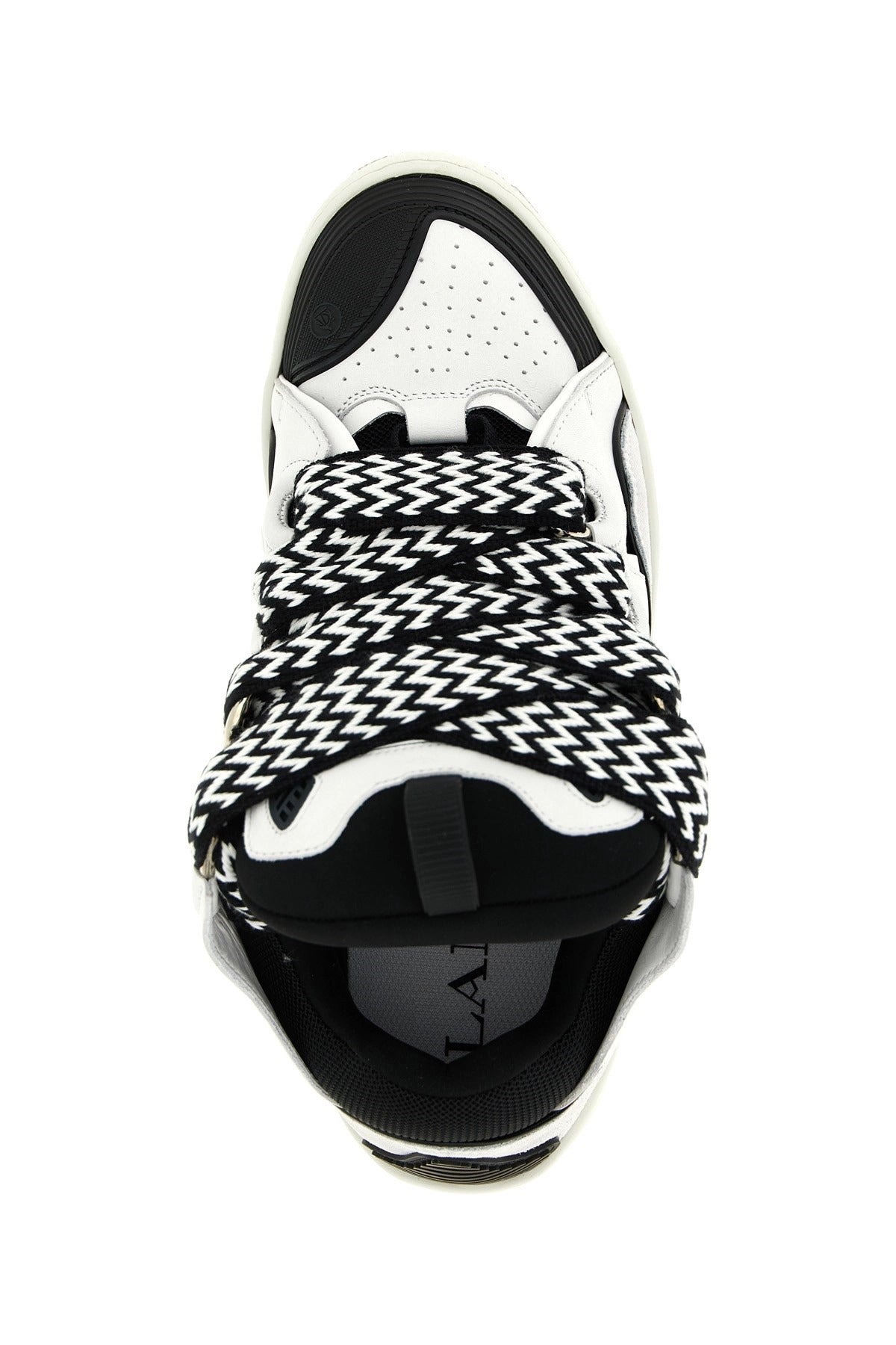 Lanvin Curb Bicolor Sneakers