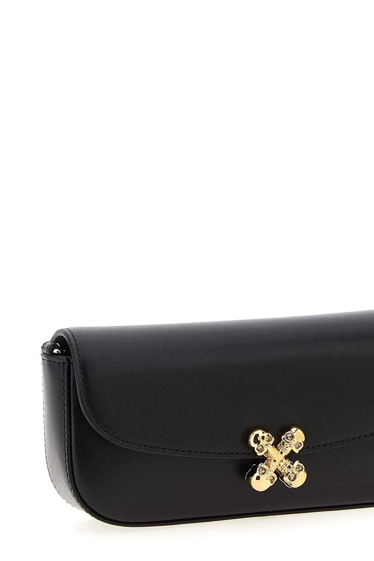 Alexander McQueen Skull Flower Small Crossbody Bag