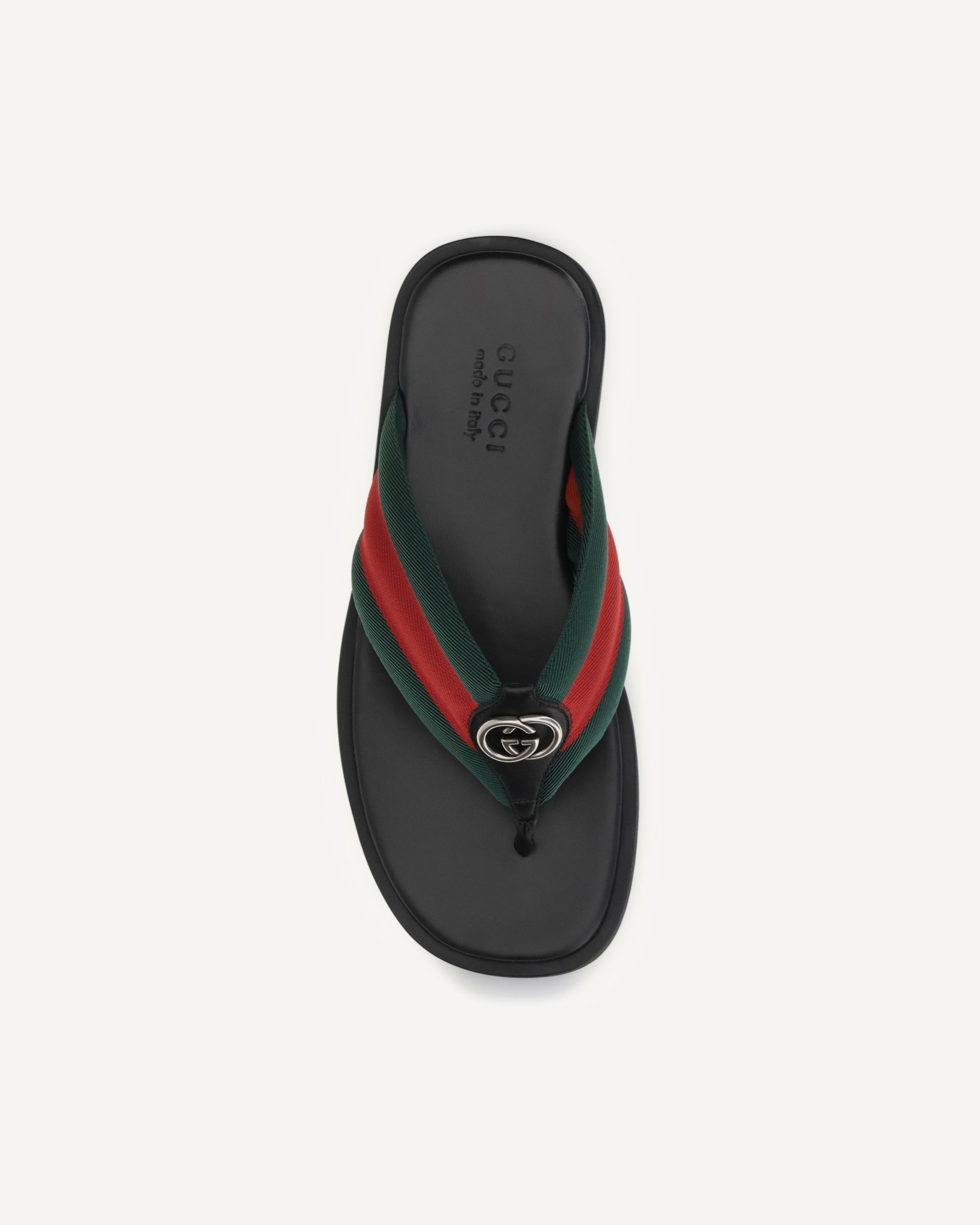 Gucci Maverik GG Interlocking Flip-Flop Sandals