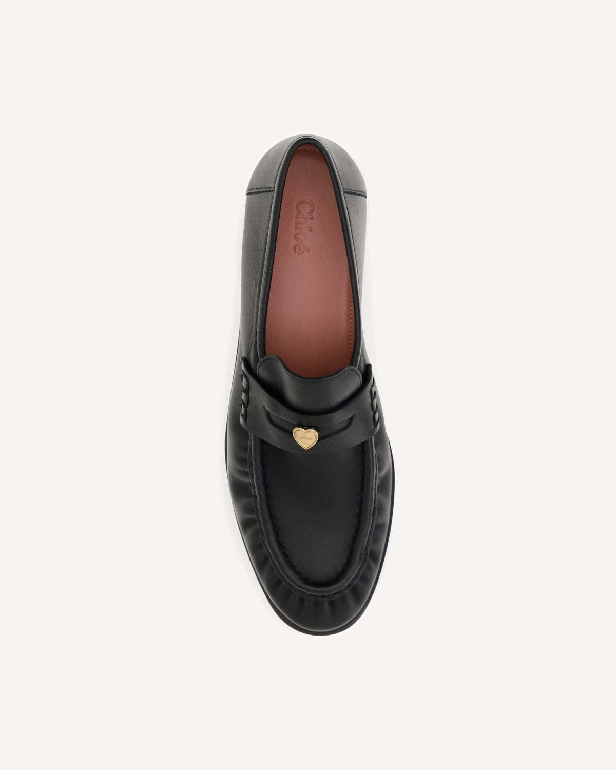 Chloé Letti Leather Loafers