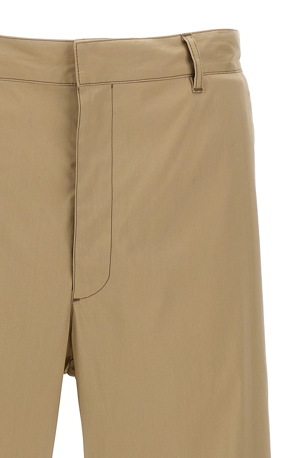 Prada Beige Poplin Pants