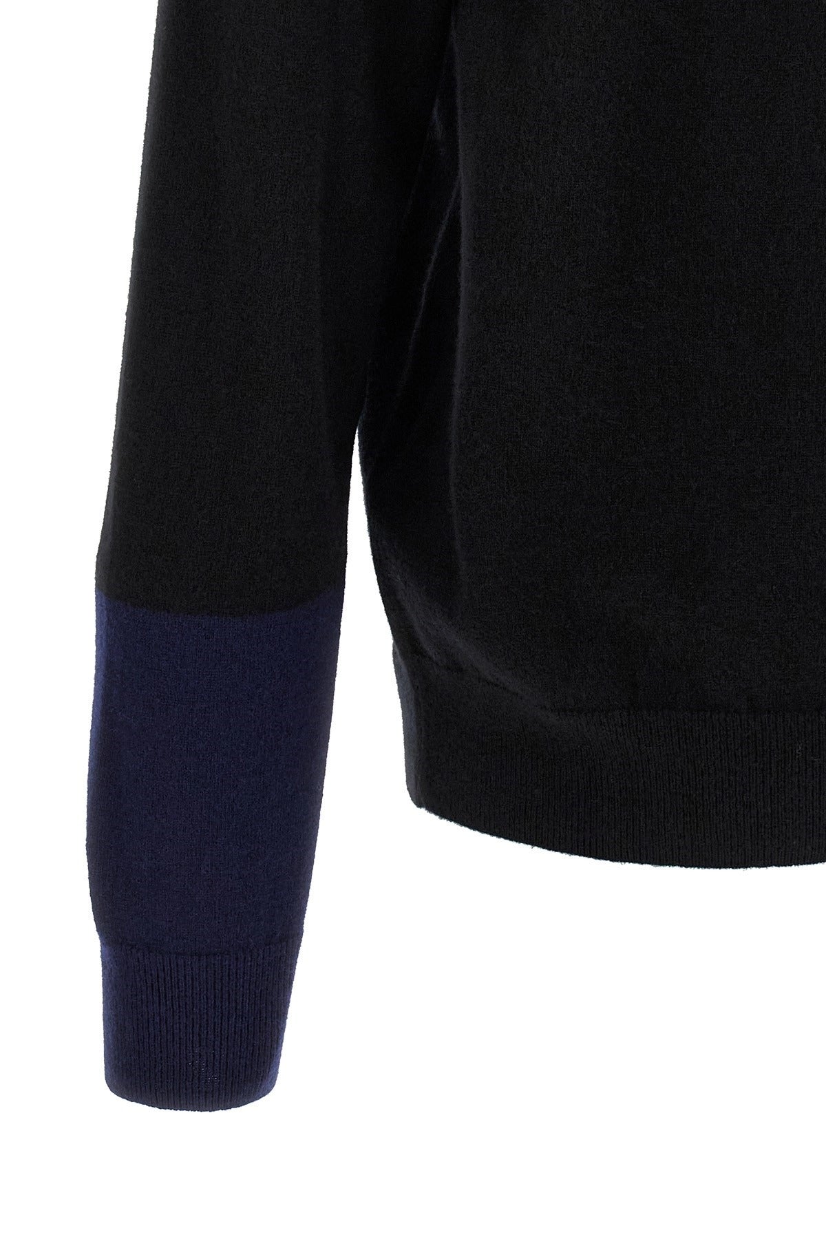 Comme Des Garçons Color-Block Detail Cardigan | Sendegaro