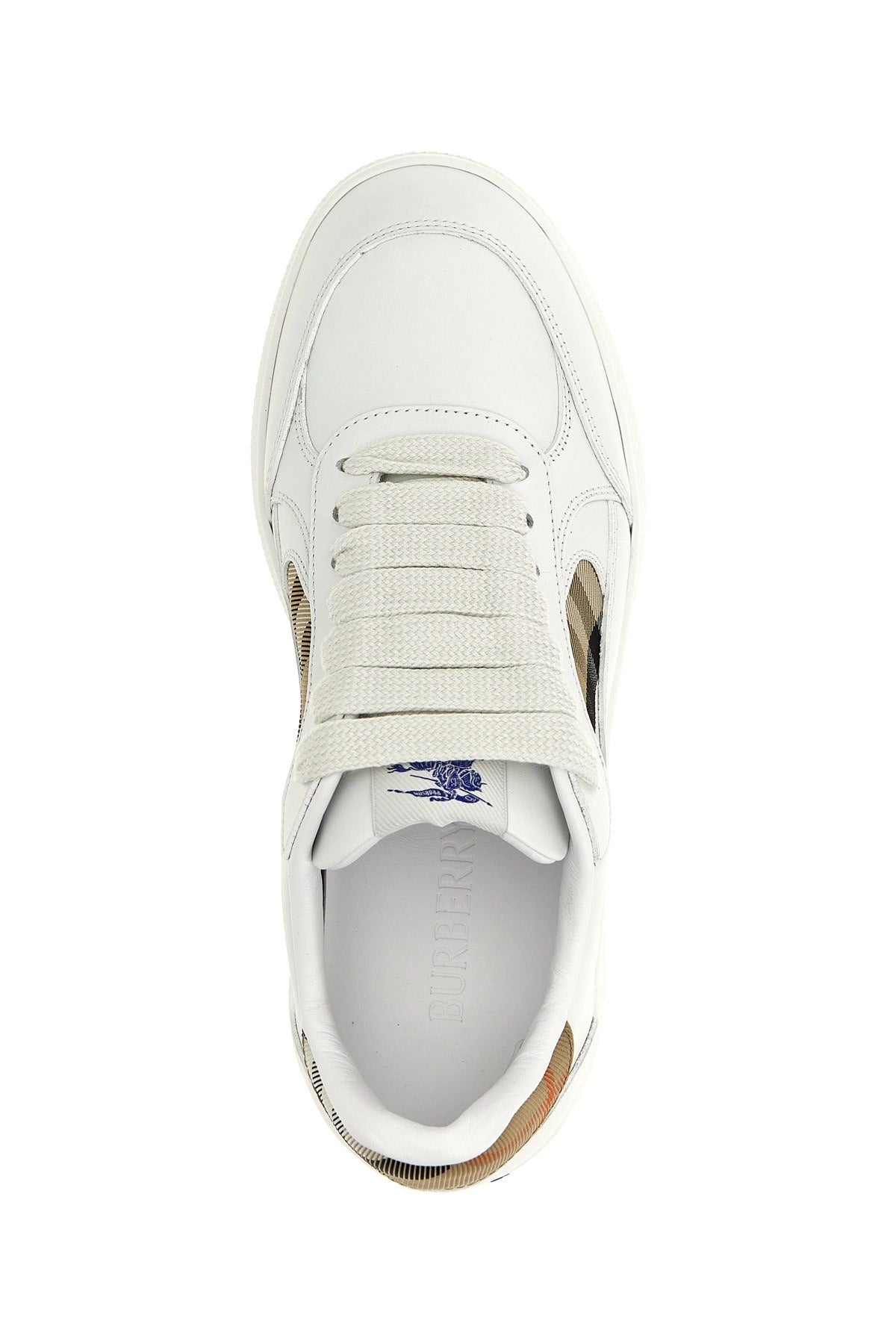 Burberry Terrace Leather Sneakers