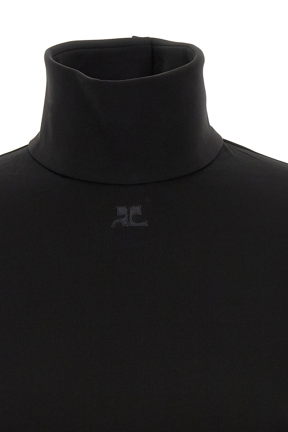 Courrèges Jersey Mockneck Bodysuit