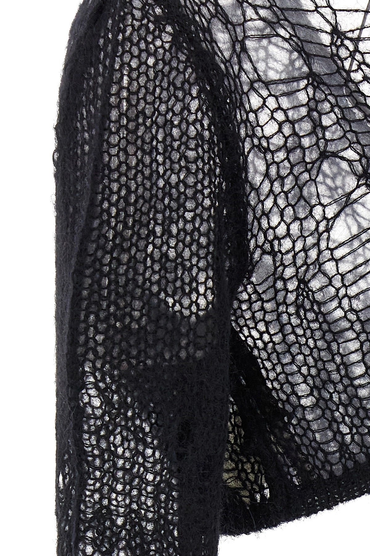Rick Owens Spider Ziggy One-Shoulder Top