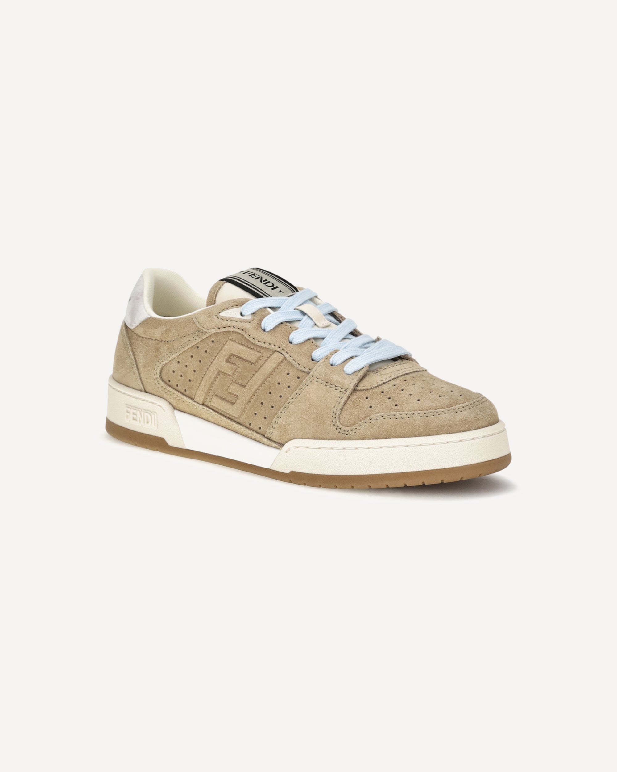 Fendi Match Suede Sneakers