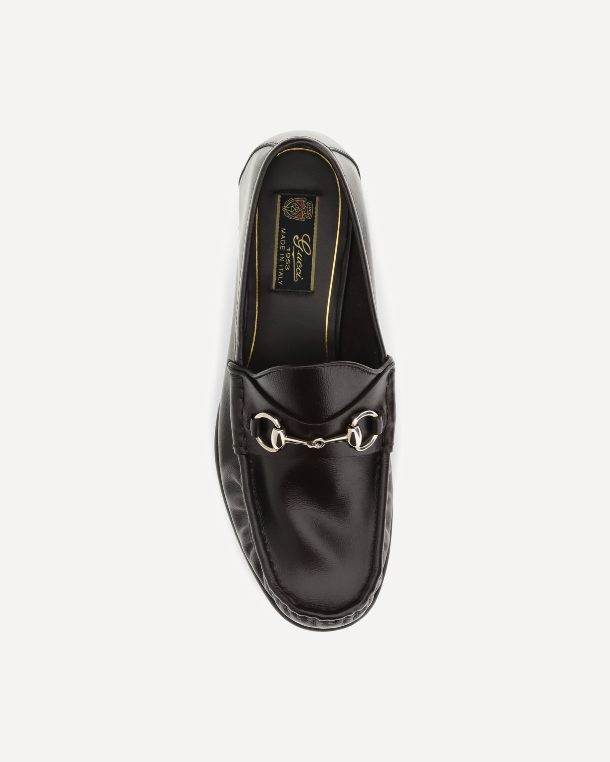 Gucci Lugano Leather Loafers