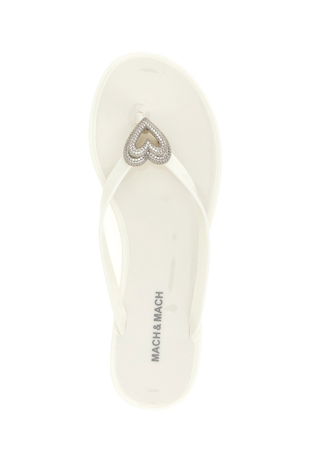 MACH & MACH Double Heart Sandals