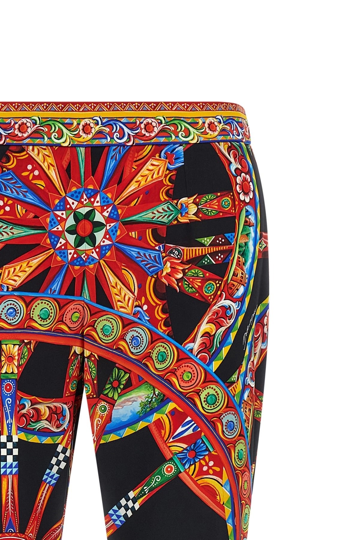 Dolce & Gabbana Carretto Flared Pants