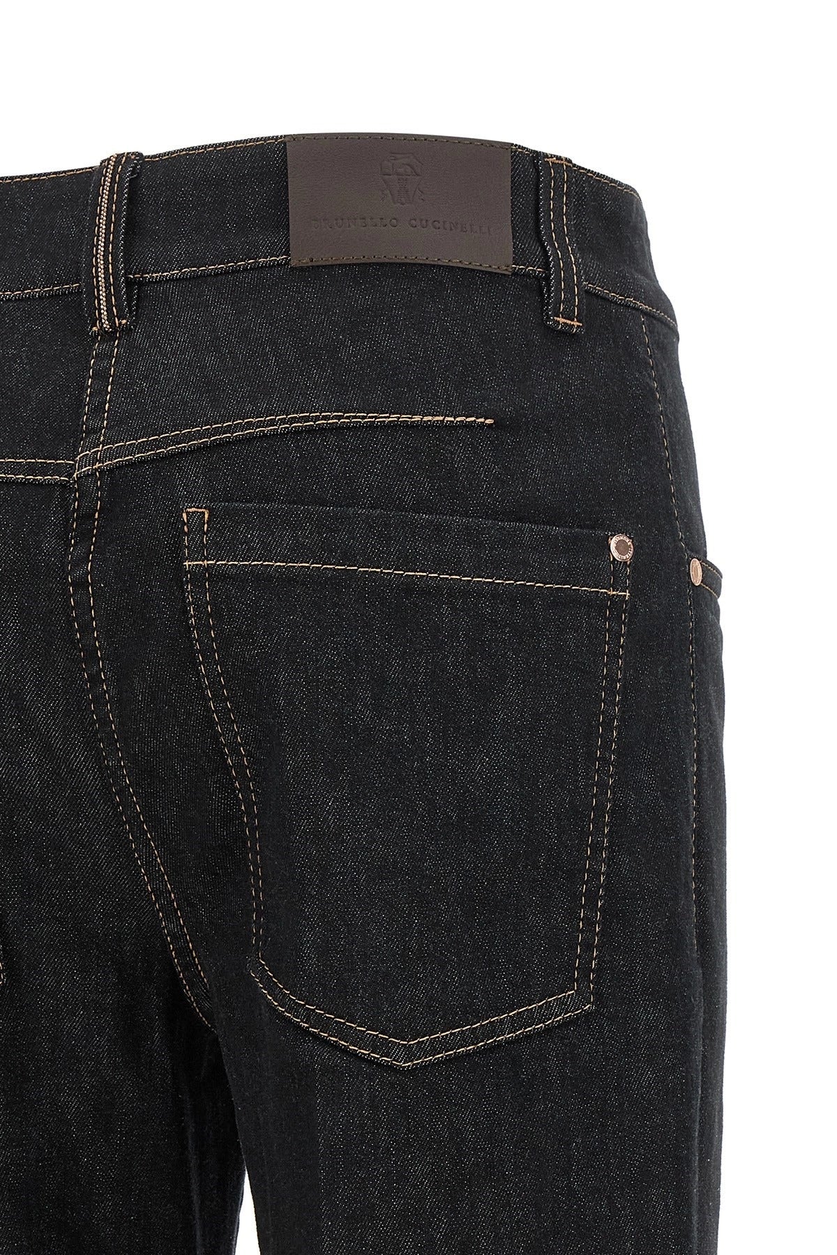 Brunello Cucinelli High-Waist Flared Leg Jeans