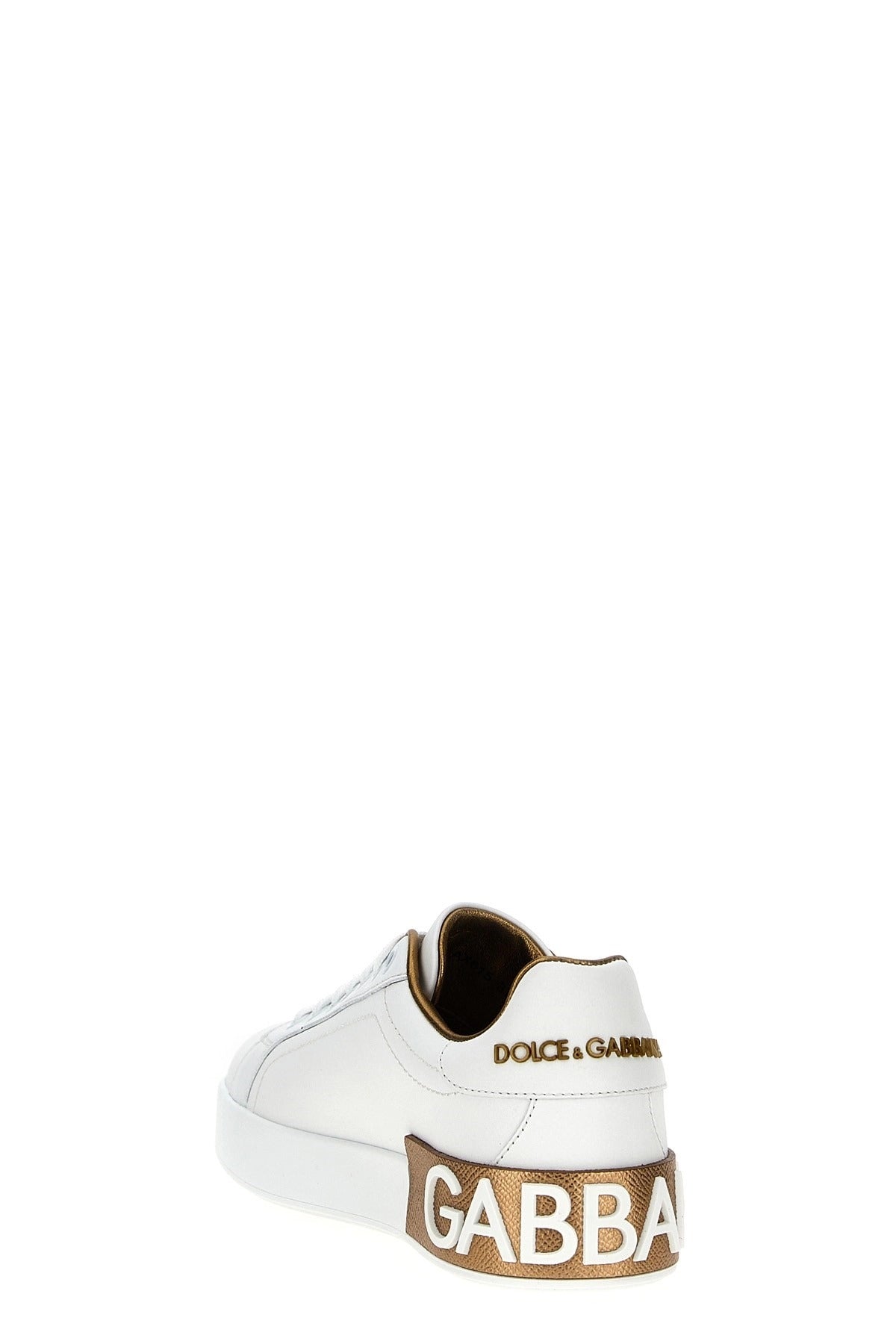 Dolce & Gabbana Gold Portofino Sneaker