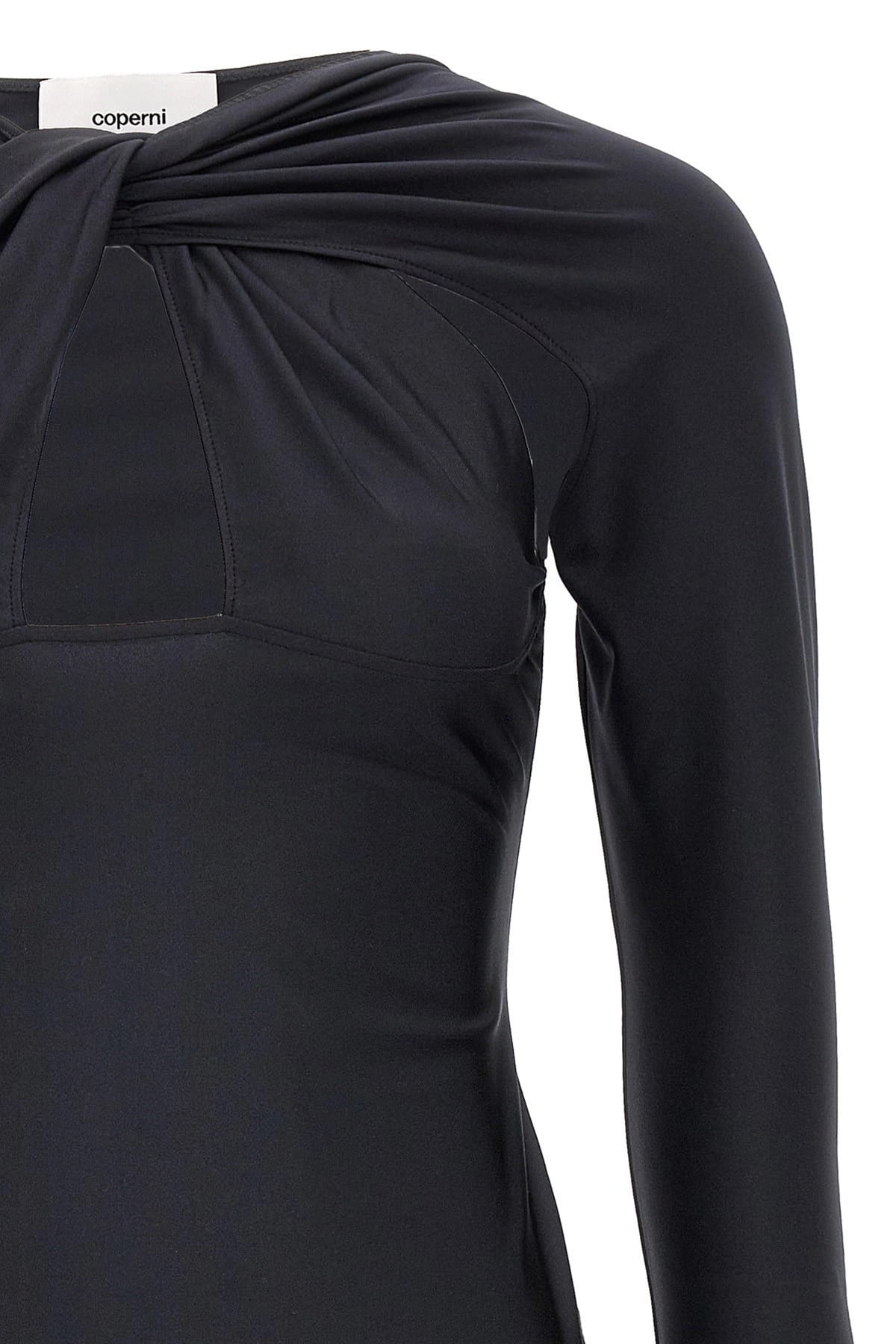 Coperni Vestido Mini Vazado Torcido Coperni