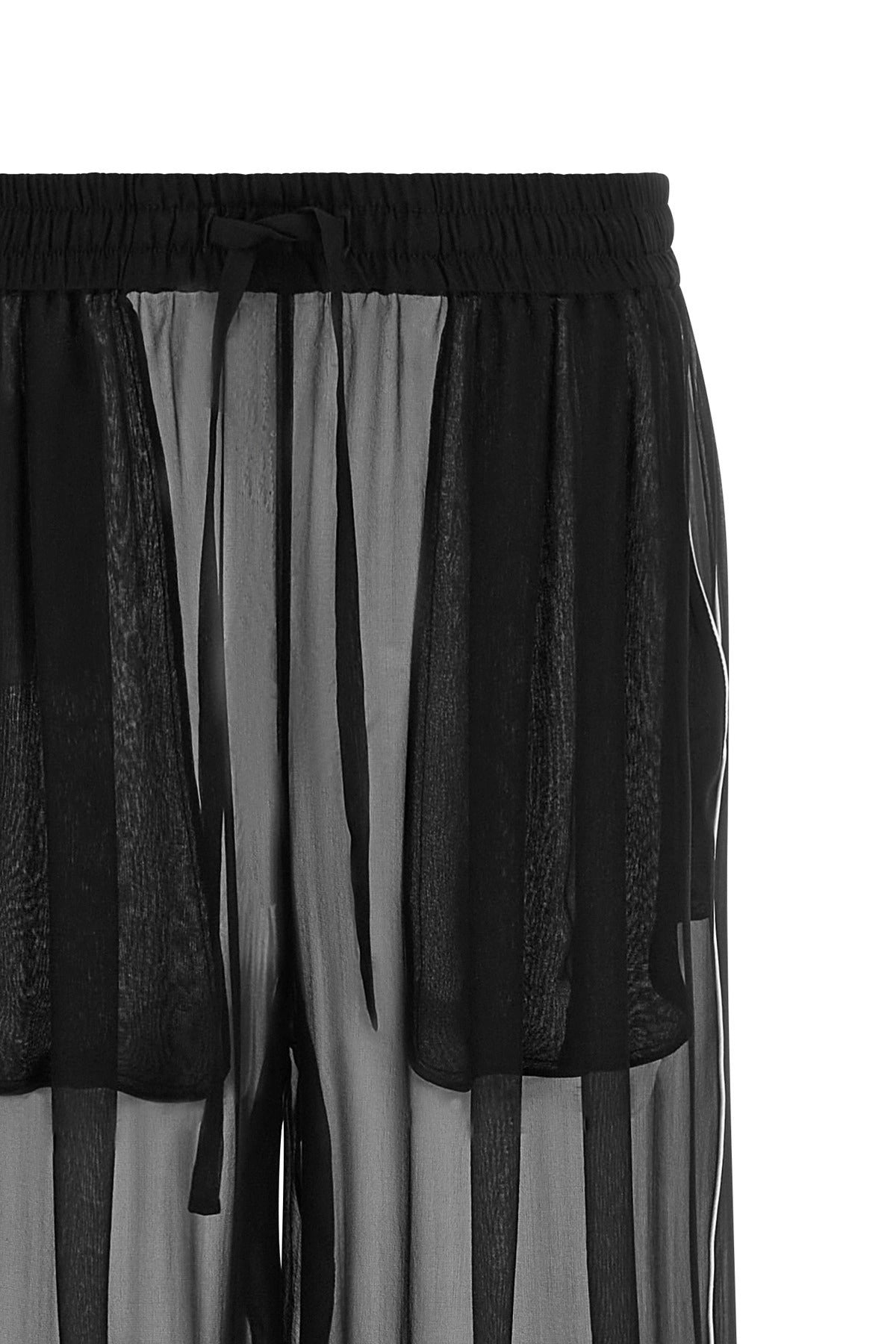 Dolce & Gabbana Wide-Leg Chiffon Pants