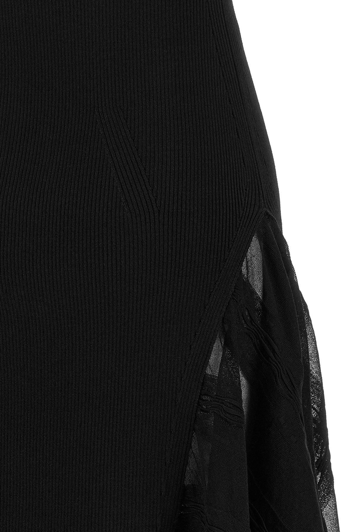 Lanvin Silk Cotton Flared Midi Dress