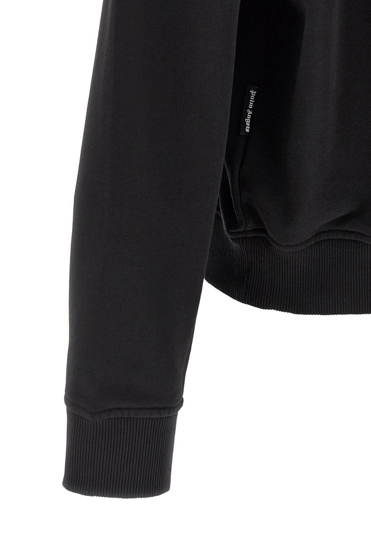 Palm Angels Back Curved Logo Sweatshirt