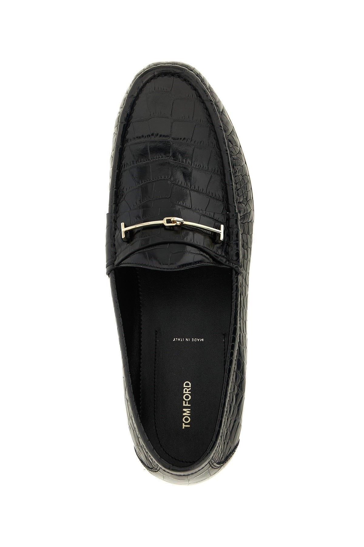 Tom Ford Ripley Alligator Print Loafers