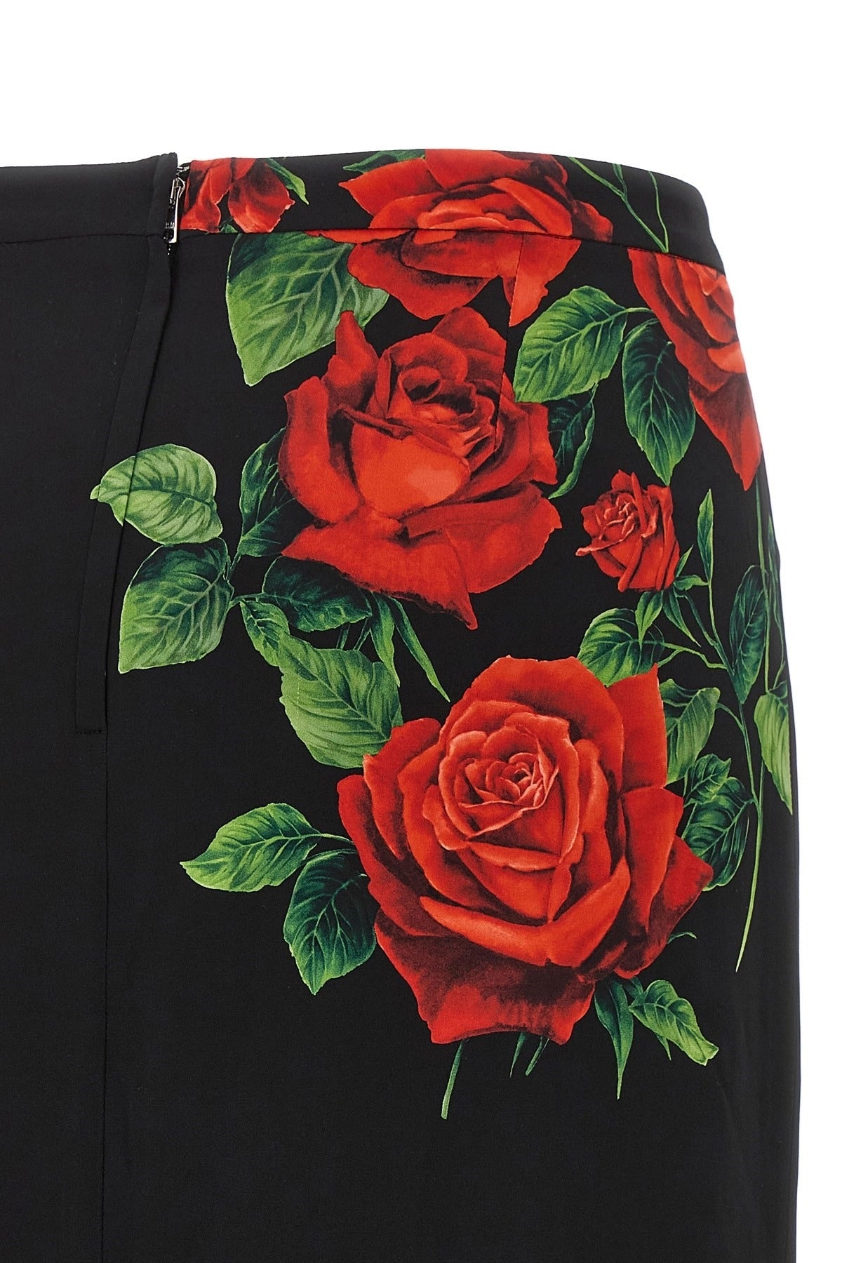 【オスカル】 新品 DOLCE&GABBANA フレアスカート 花柄 Dolce & Gabbana Rose Print Pencil Skirt | Sendegaro JP