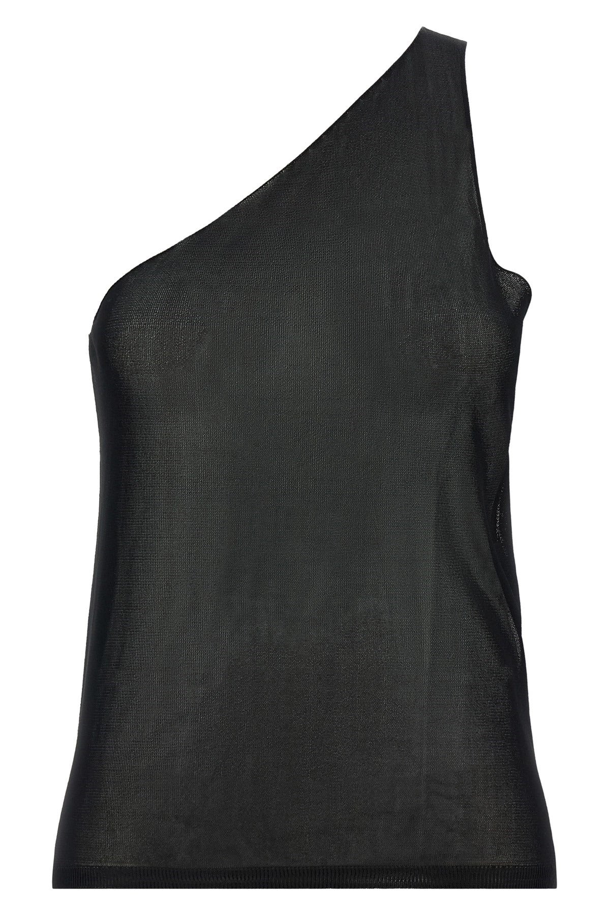 Fendi Asymmetrical Double Knit Top