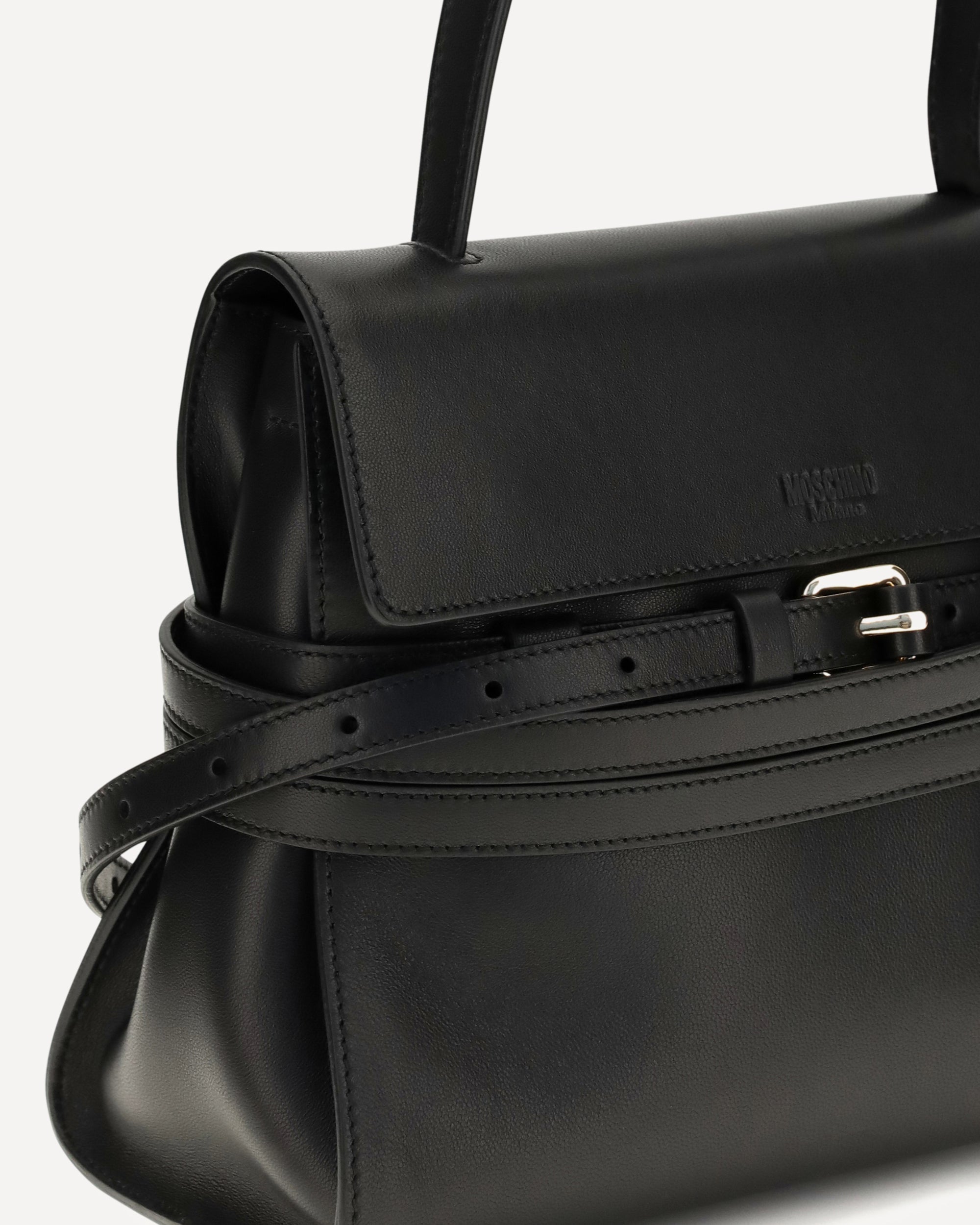 Moschino Buckle Shoulder Bag