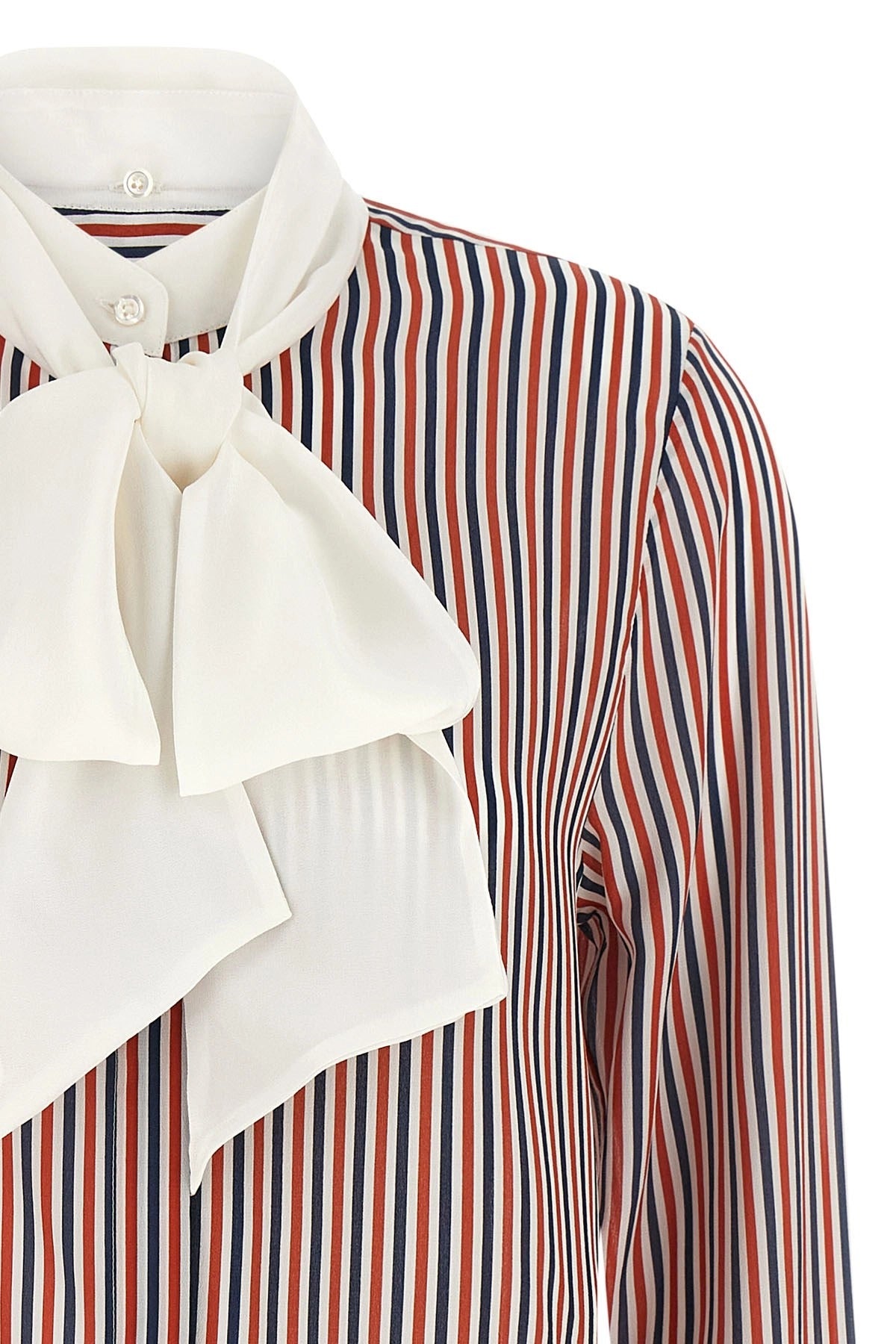 Thom Browne Removable Lavallière Collar Shirt