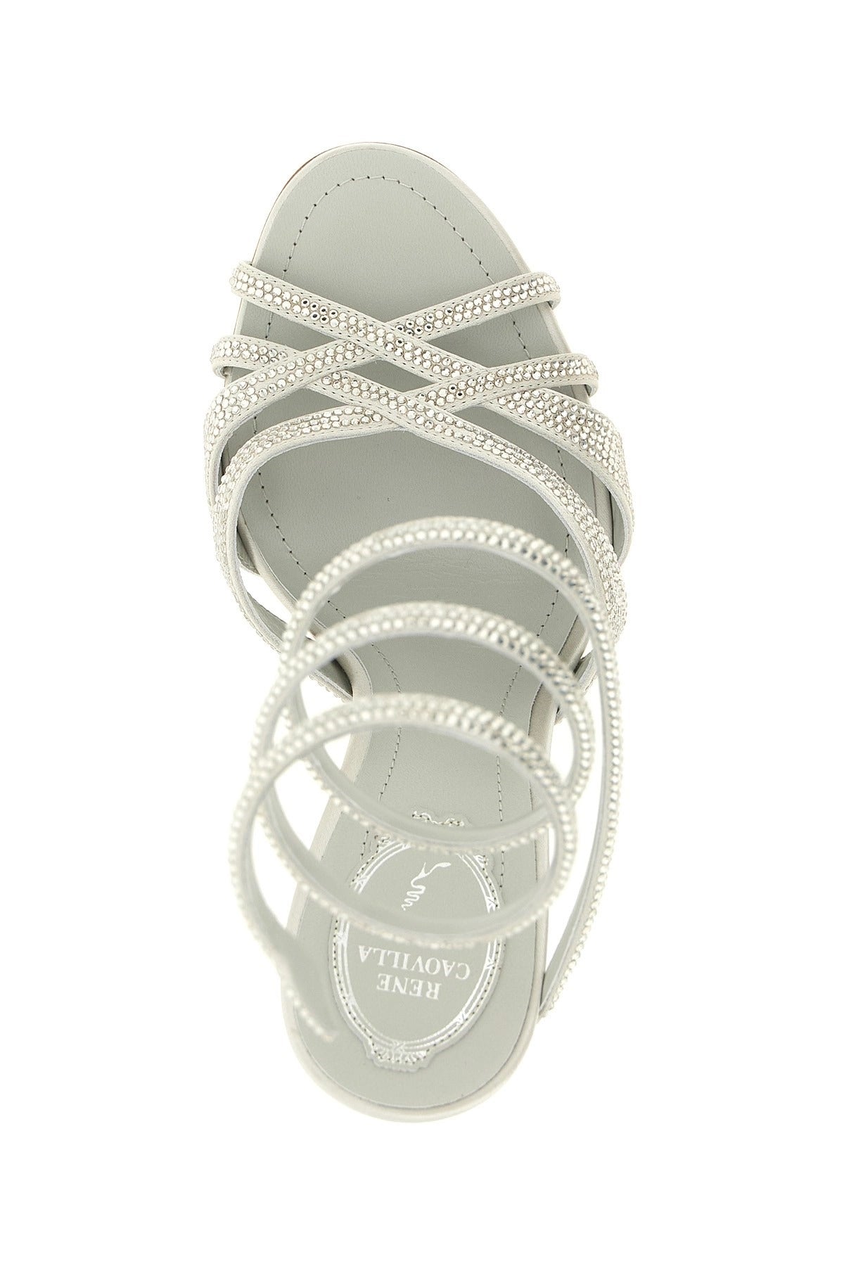 RENE CAOVILLA Dania Crystal Sandals