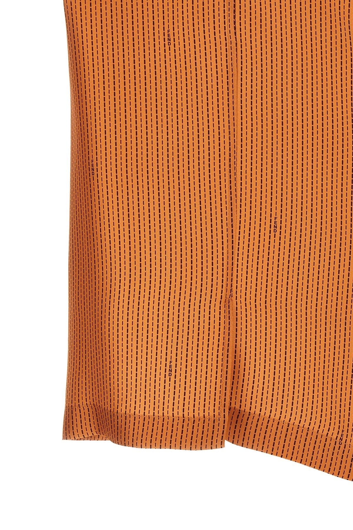 Fendi Selleria Stitching Silk Shirt