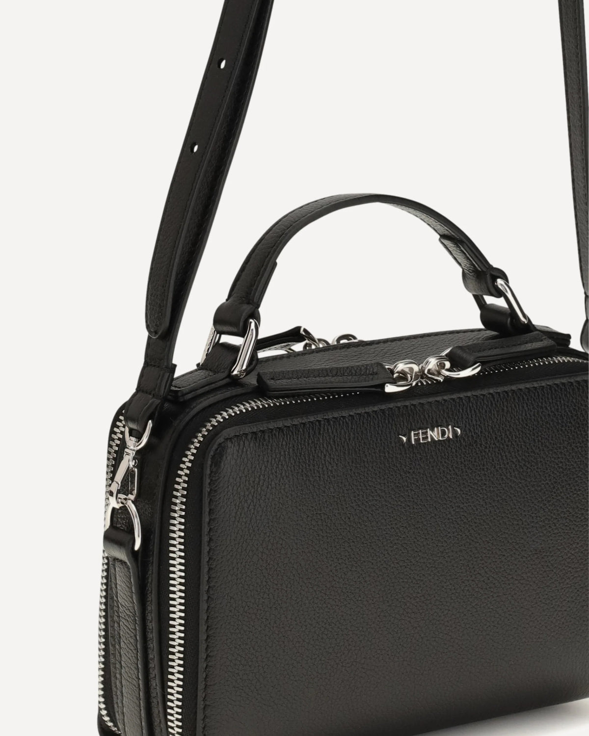Fendi Calfskin Phone Holder Handbag