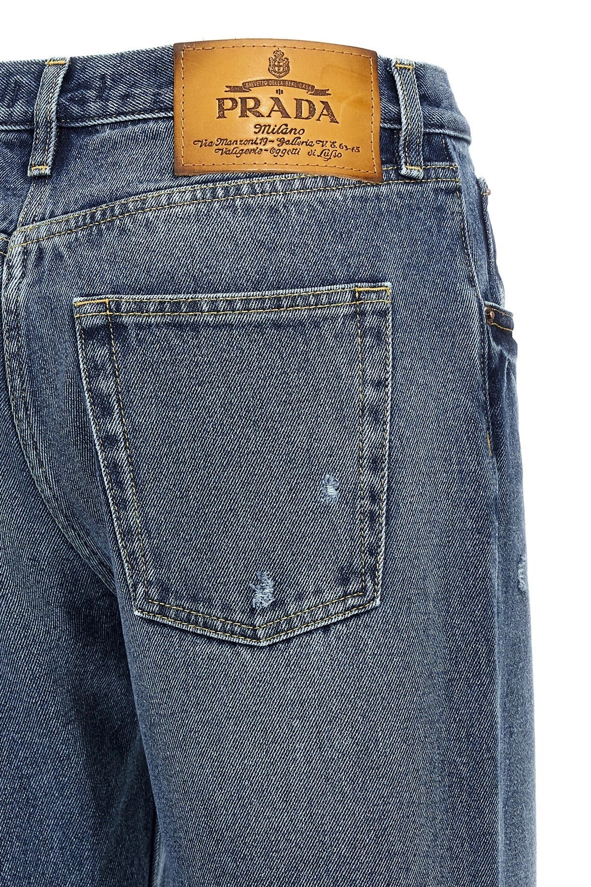 Prada Straight-Leg Denim Jeans