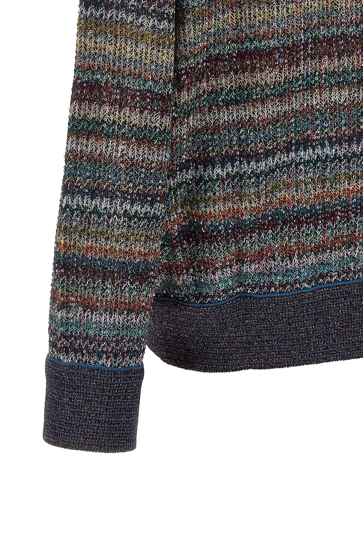 Missoni Lamé Yarn Polo Shirt