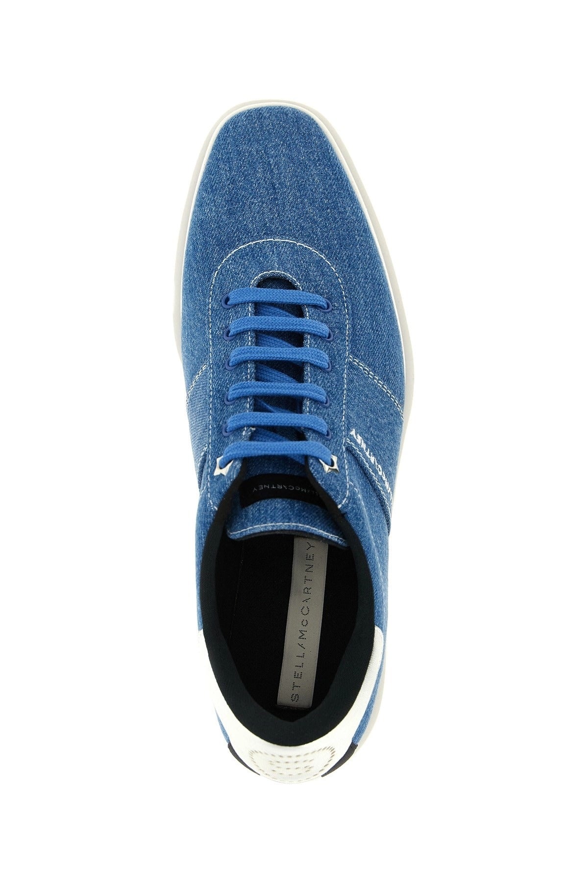 Stella McCartney Sneakelyse Denim Platform Sneakers