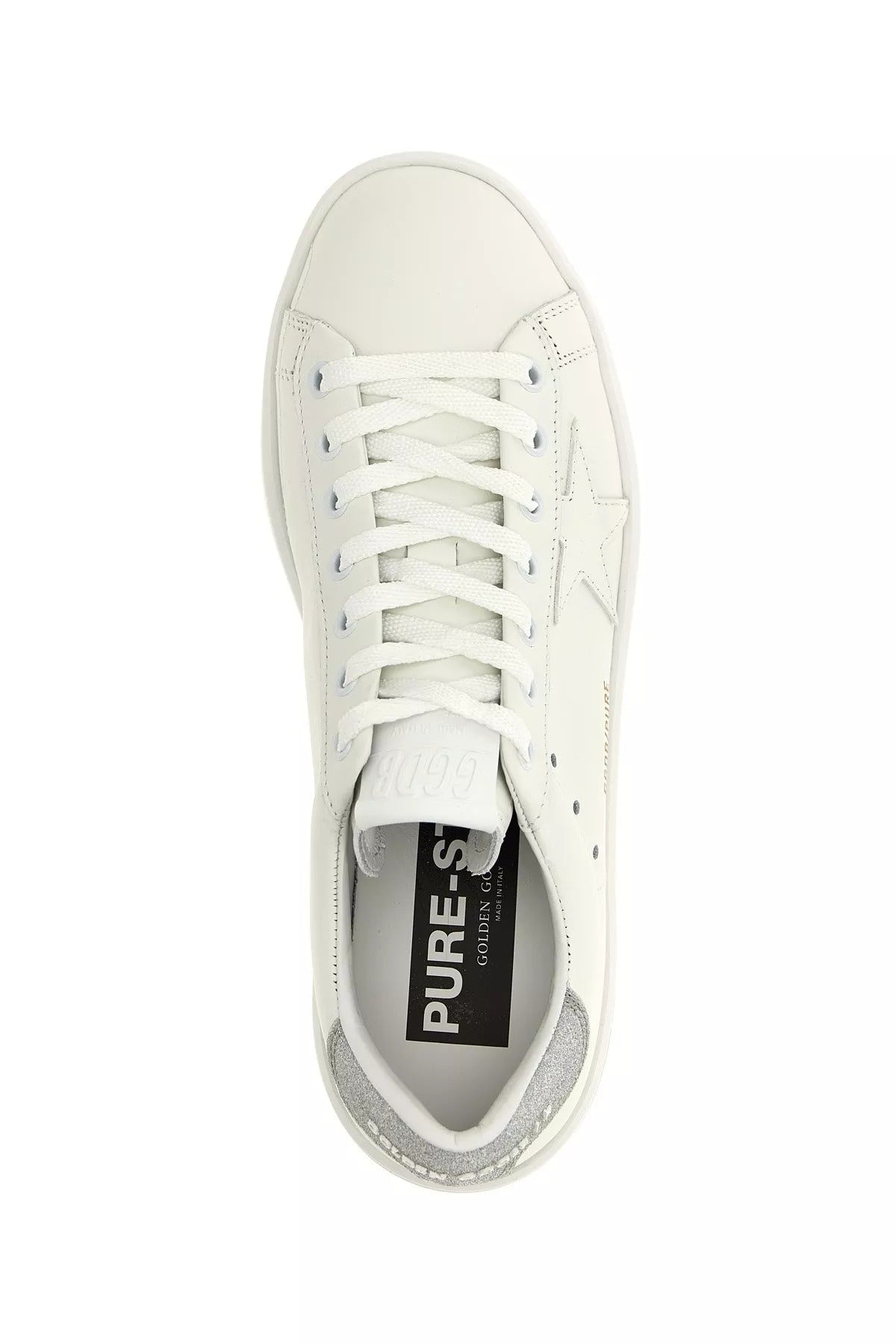 Golden Goose Pure Star Leather Sneakers