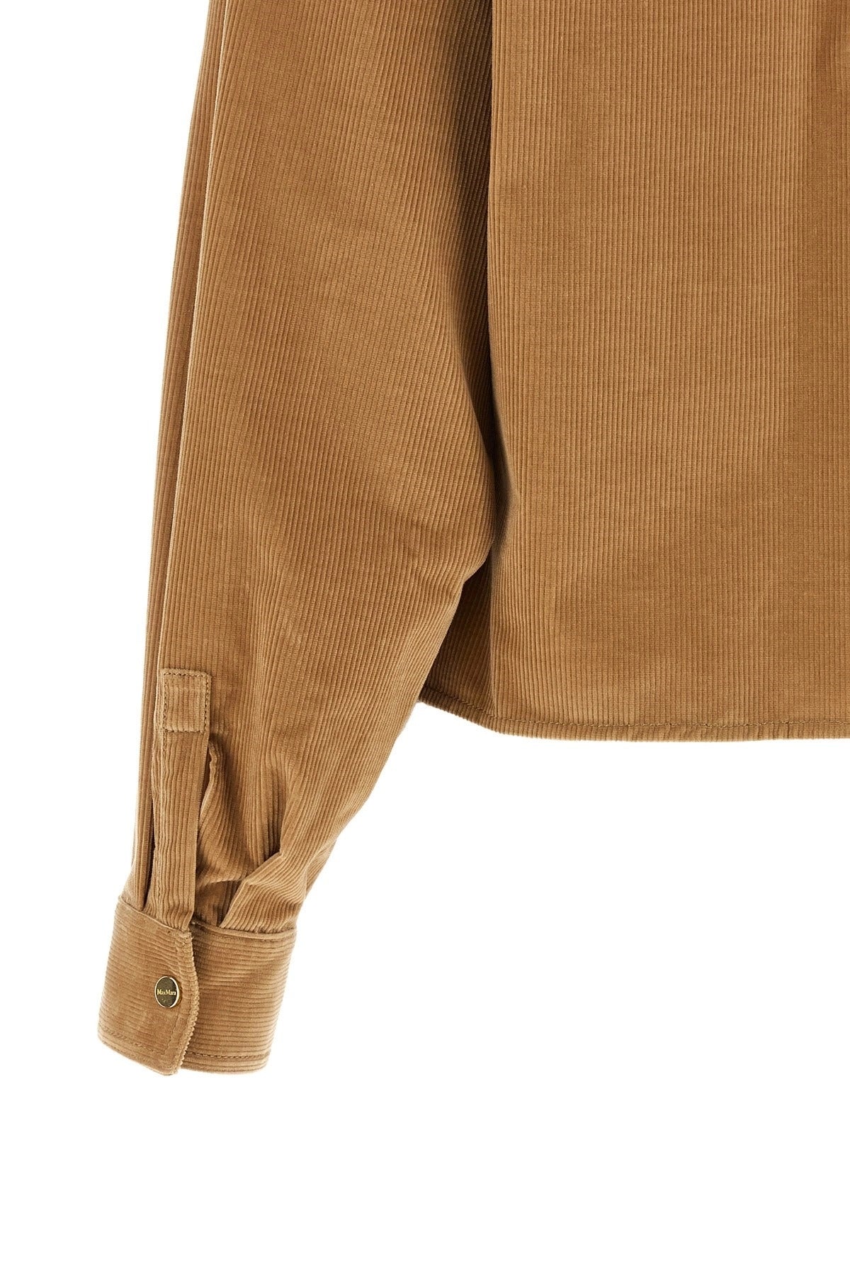 Max Mara Mstrivolo Cropped Overshirt