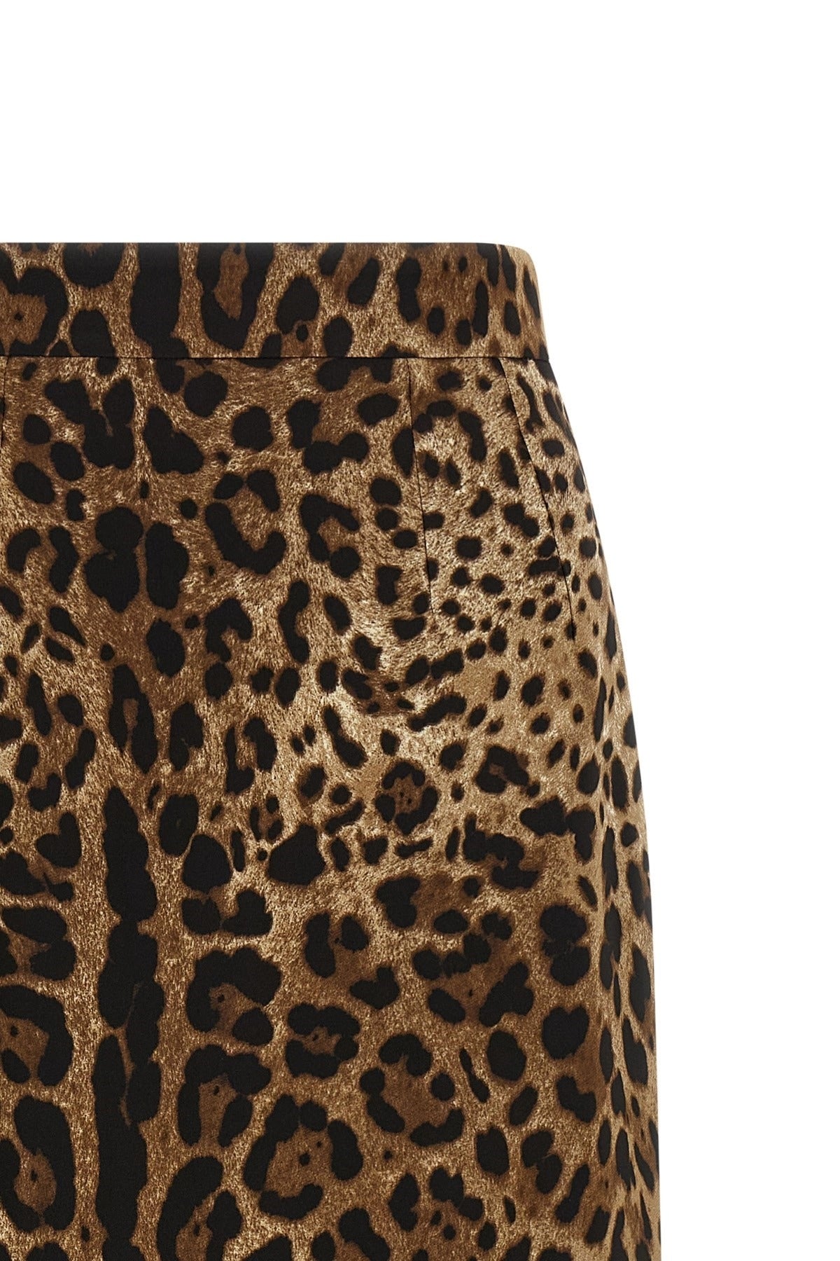 Dolce & Gabbana Leo Animal Print Skirt