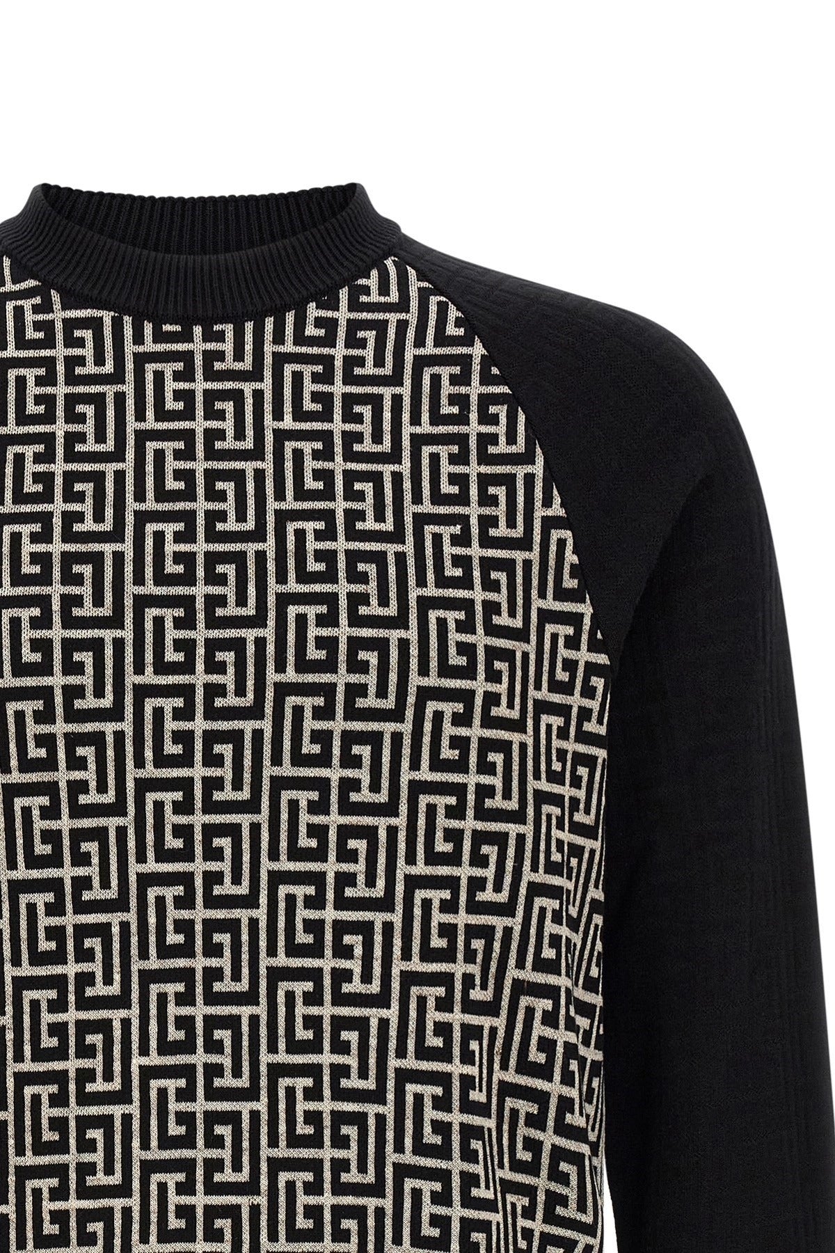 Balmain Pb Monogram Sweater