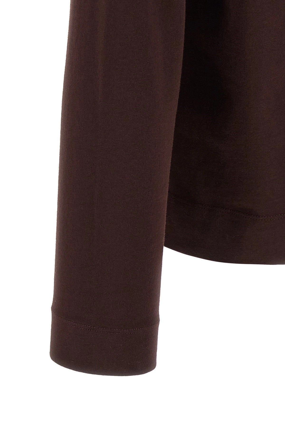 Dries Van Noten Hegland Bordeaux Long-Sleeve T-Shirt