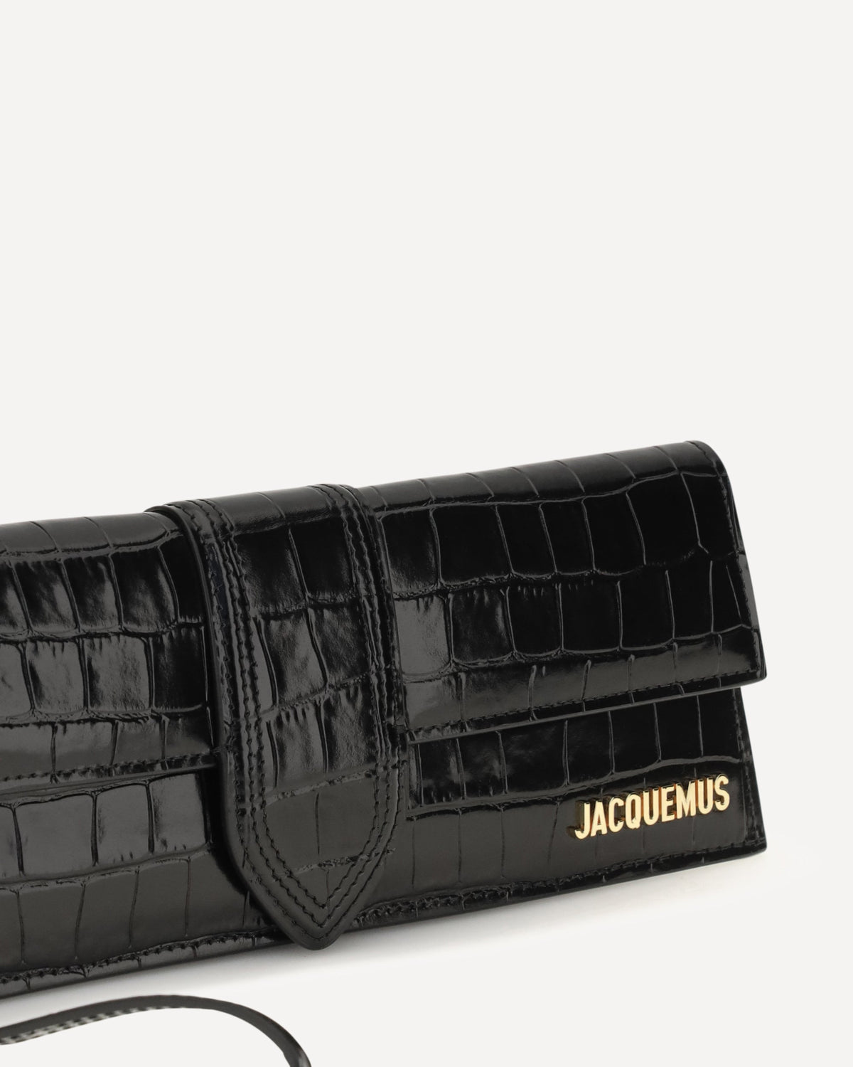 Jacquemus Crocodile-Effect Bambino Pouch