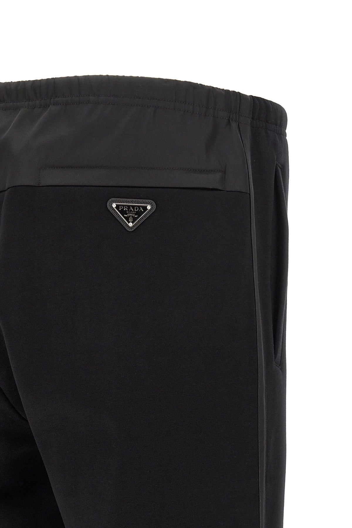 Prada Re-Nylon Band Joggers
