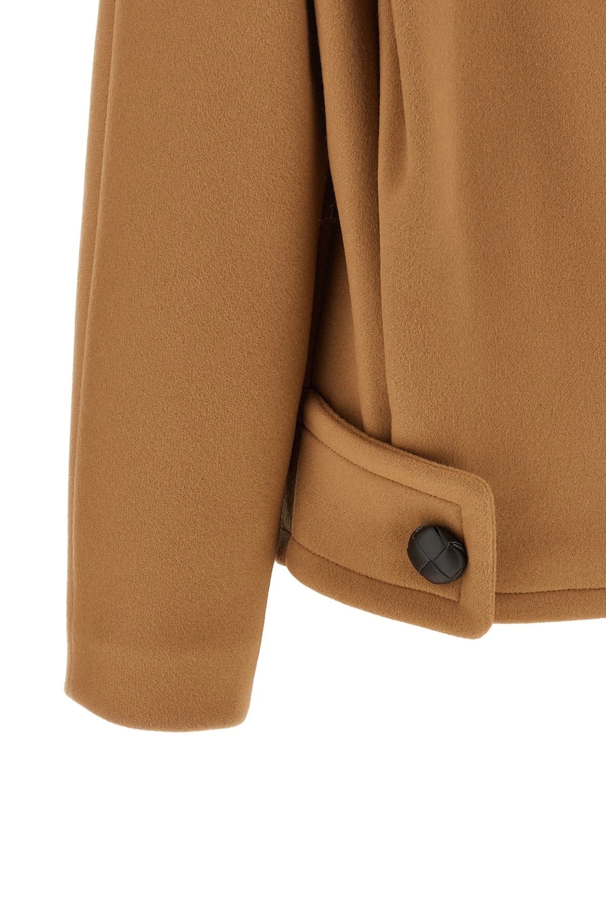 Stella McCartney Double-Breasted Wool Short Coat