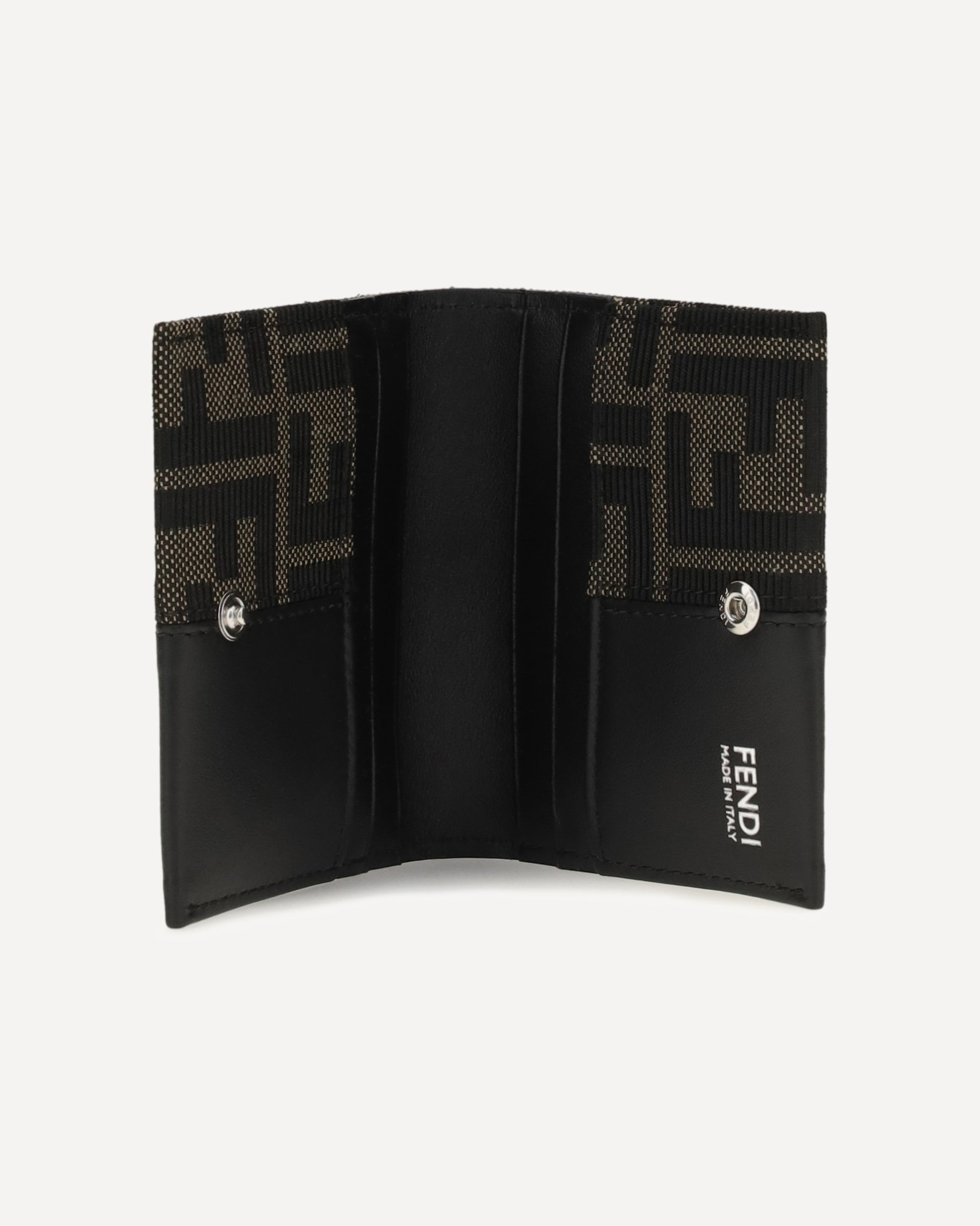 Fendi FF Jacquard Card Holder