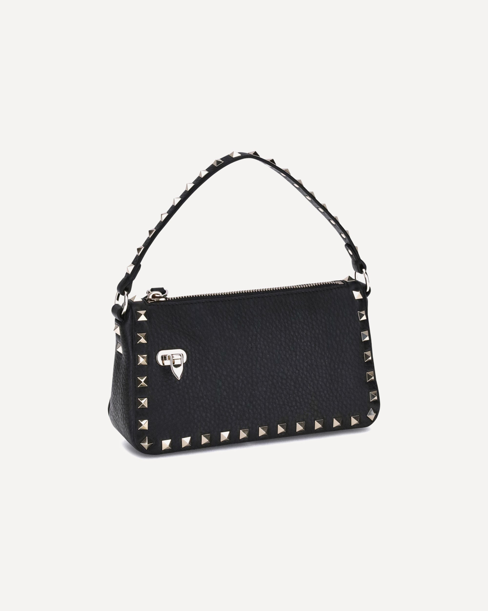 Valentino Garavani Rockstud Leather Shoulder Bag